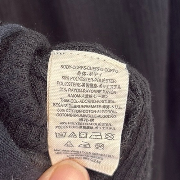 Free People the must have thermal Henley , sz small - Picture 10 of 10